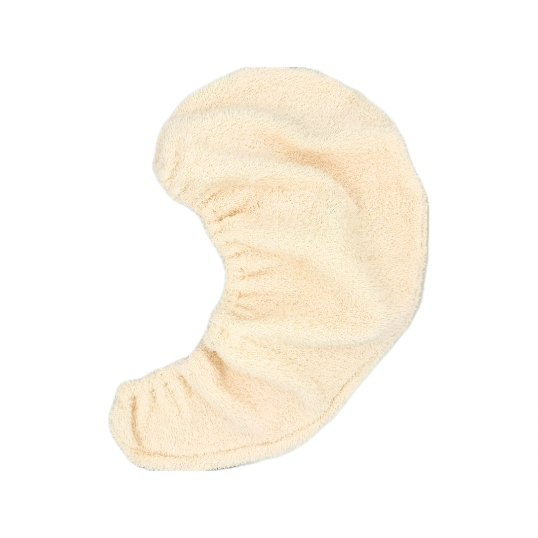 Matu dvielis turbāns, kokvilnas, šūts Latvijā