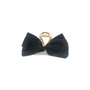 Matu sprādze melna bante