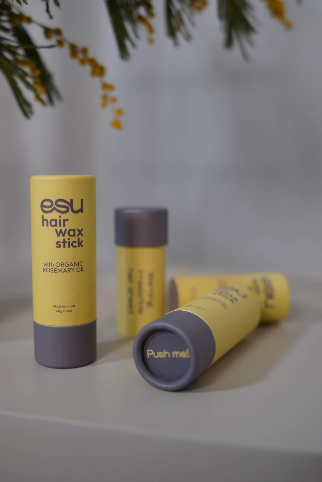 ESU hair wax stick - rozmarīna matu vasks pieglaušanai un matu kopšanai