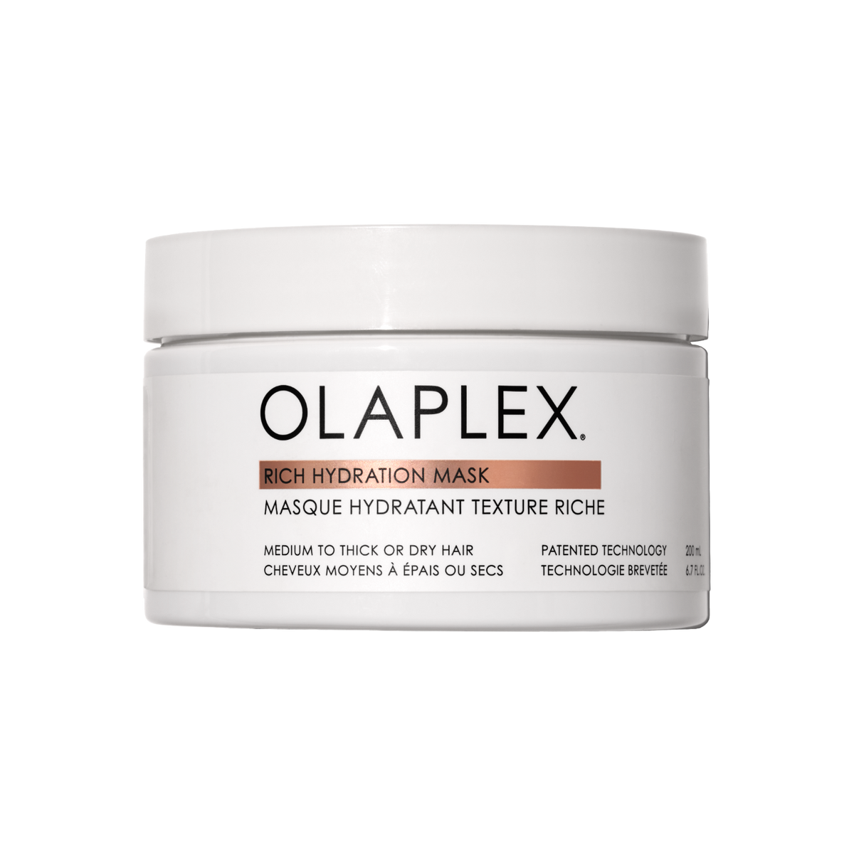 OLAPLEX Rich Hydratior Mask - dziļi mitrinoša matu maska sausiem matiem
